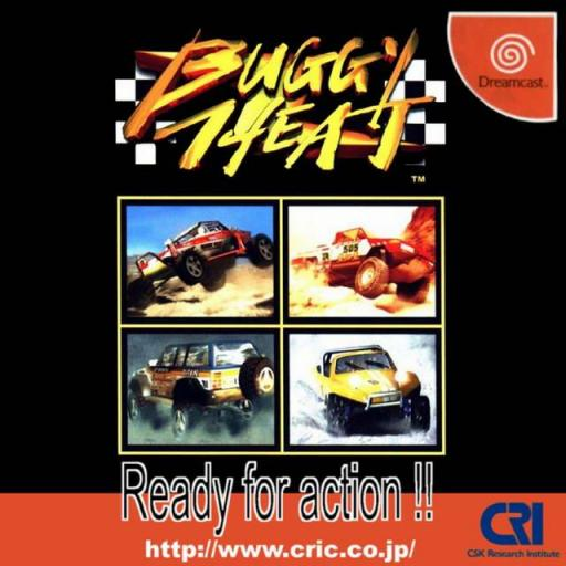 Buggy Heat box art for Sega Dreamcast